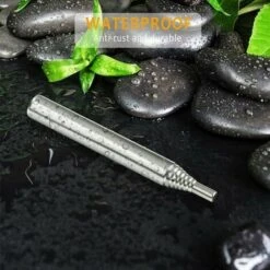 Soufflet De Poche 2 Pièces,Outil à Feu De Démarrage à Soufflet Télescopique En Acier Inoxydable Pour Cuisiner Pique-Nique BBQ Chasse Pêche Pêche Randonnée -Ubbink Magasin 81196351 5