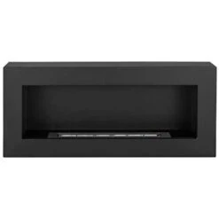 Cheminée Murale Au Bioéthanol Lounge Avec Cadre Siena Black -Ubbink Magasin 81623799 4