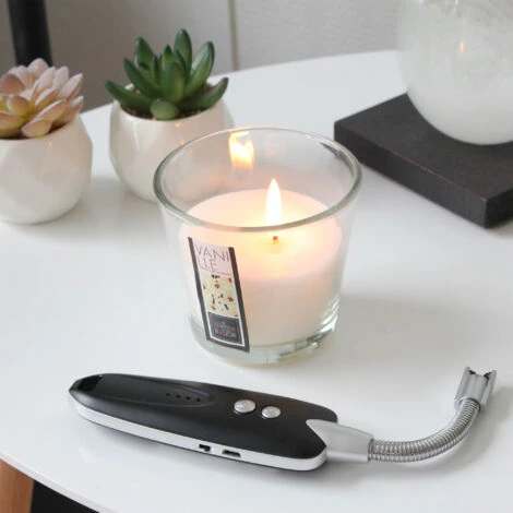 Briquet Arc Electirque - Embout Flexible - Magnétique - Rechargeable USB 4 Briquet Arc Electirque - Embout Flexible - Magnétique - Rechargeable USB – Image 2