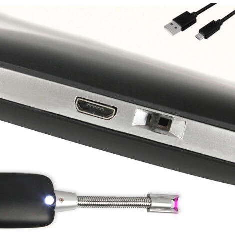 Briquet Arc Electirque - Embout Flexible - Magnétique - Rechargeable USB 6 Briquet Arc Electirque - Embout Flexible - Magnétique - Rechargeable USB – Image 4