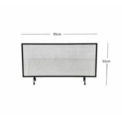 Grand Pare Feu 1 Volet Pour Cheminée Et Poêle Pare-étincelles 9552 Cm -Ubbink Magasin 82082205 3