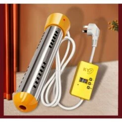 2000w Thermoplongeur Pour Baignoire Thermoplongeur électrique Thermoplongeur De Voyage, Thermoplongeur En Acier Inoxydable, Thermoplongeur électrique Pour Piscine (synchronisation Intelligente, Noir) -Ubbink Magasin 83702123 4