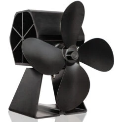 Four De Chauffage De Cheminée En Fonte à Double Extrémité, Ventilateur De Cheminée à Bois Solide, Four De Chauffage à Quatre Feuilles, Ventilateur De Cheminée Au Kérosène, Pétale -Ubbink Magasin 83752879 5