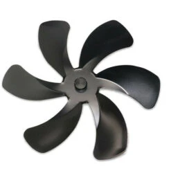 Pale De Ventilateur, Accessoire De Ventilateur De Cheminée, Pale De Ventilateur En Alliage D'aluminium, 6 Pales, Diamètre 180MM