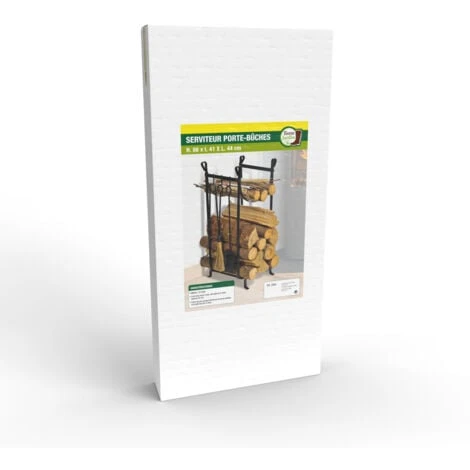 Serviteur De Cheminée - Porte Bûches 5 Serviteur De Cheminée - Porte Bûches – Image 3