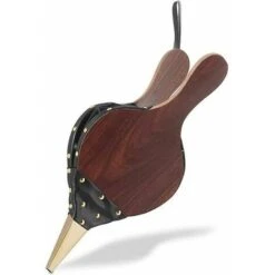 Souffleur D'Air En Bois, Souffleur De Cheminée, Souffleur De Cheminée Manuel, Buse En Fonte De Soufflet De Cheminée En Bois Avec Cordon Suspension, Pour Cheminée, Barbecue, Camping Plein Air (Marron)
