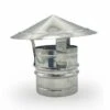 Chapeau De Pluie Simple Paroi Pot De Chemine Pour Chemine 80 Mm -Ubbink Magasin 85521979 1