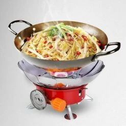 Gril Portatif De Petit Poêle Rond Pliant Portatif De Mini Gril Extérieur- -Ubbink Magasin 85717457 3