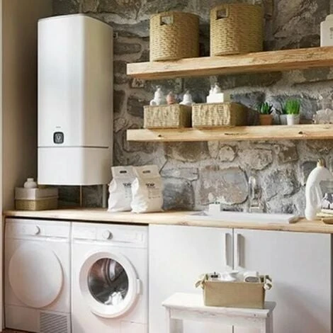 SAUTER Chauffe-eau électrique Connecté GUELMA 120L Blanc - Compact, Installation Verticale 4 SAUTER Chauffe-eau électrique Connecté GUELMA 120L Blanc - Compact, Installation Verticale – Image 2