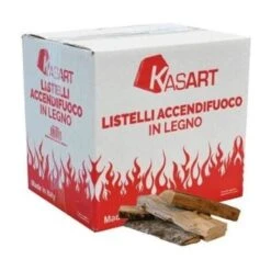 Lamelles Briquet En Bois Mixte Se'che' Pack De 14 Dm Pour Chemine'es Barbecue Et Poeles