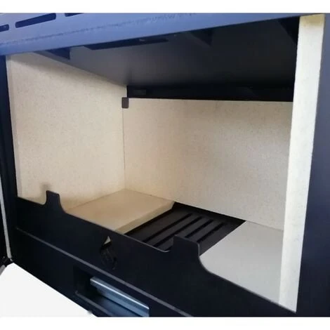 Cheminée Insert à Bois F.lli Lerda L-90 Réfractaire Kw 18 5 Cheminée Insert à Bois F.lli Lerda L-90 Réfractaire Kw 18 – Image 3