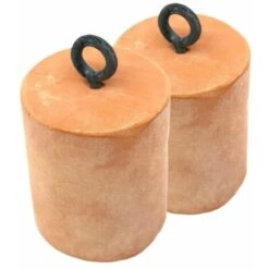 Lot De 2 Pierres Allume-feu Rapide Et Efficace Pour Barbecue, Cheminée Et Feu De Camp -Ubbink Magasin 87480624 5