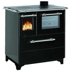 Cuisinière à Bois Royal Palazzetti New Betty 3.5 Noir