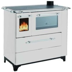 Royal Palazzetti New Betty 4.5 Blanc Cuisinière à Bois