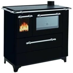 Cuisinière à Bois Royal Palazzetti New Betty 4.5 Noir