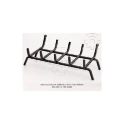 PoA Le A Bois En Fer ForgA Pour CheminA E Mm 12 X 12 Cm 50x35 -Ubbink Magasin 88885007 2