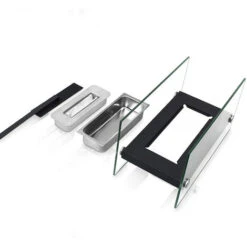 Froadp Cheminée De Table Au Bioéthanol Brûleurs Portables Pour Décoration Intérieure Et Extérieure (Rectangle, 34x16.5x16cm) -Ubbink Magasin 89380400 3