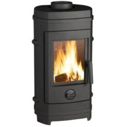 Poele A Bois INVICTA Remilly - Puissance Optimale: 7 KW - Max: 10,5 KW - Bûches 34 Cm Max - Fonte - Fabriqué En France - Ecode