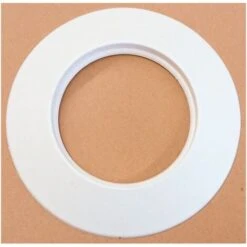 MBM 100 Mm De Silicone Blanc Rose D. Extérieur De 170 Mm. Granulés De Fumée