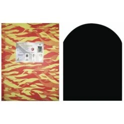 MBM Protecteur De Sol Plateforme 80x90 Cm. Sous Poêle à Granulés Bois