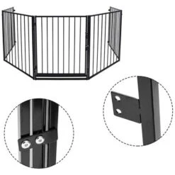 SWANEW Barrière De Sécurité Enfant Bébé, Animaux 3 Mètres 5 Panneaux 30576cm -Ubbink Magasin 89828729 5