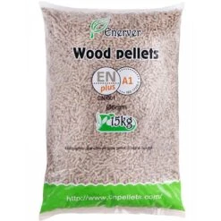 WOOD PELLETS - GRANULÉS DE BOIS SAC 15 KG - Haute Qualité Et Haute Performance Technique - Combustion Propre Et Ecologique - Cendres Minimales - Economique Et Durable - X20 - 300KG