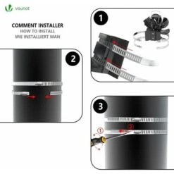 Ventilateur Poêle à Bois 6 Lames Avec Thermomètre Ventilateur Cheminée Appareil De Chauffage Alimenté Fixé Sur Le Tuyau De Cheminée Pour Foyer, Poele A Granule, Foyer à Bois 10 Ventilateur Poêle à Bois 6 Lames Avec Thermomètre Ventilateur Cheminée Appareil De Chauffage Alimenté Fixé Sur Le Tuyau De Cheminée Pour Foyer, Poele A Granule, Foyer à Bois -Ubbink Magasin 90599708 4