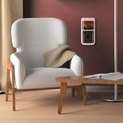 Mini Radiateur Portable 400W à Faible Puissance, Avec Régulateur De Température 15ºC-45ºC Et Minuterie, Effet Cheminée -Ubbink Magasin 90679584 3