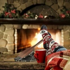 FlkwoH Soufflet Four Accessoires Cheminée Gonfleur Bois Poire à Air Outil De Soufflerie à Main En Bois Ondulé Macaron -Ubbink Magasin 92324264 4