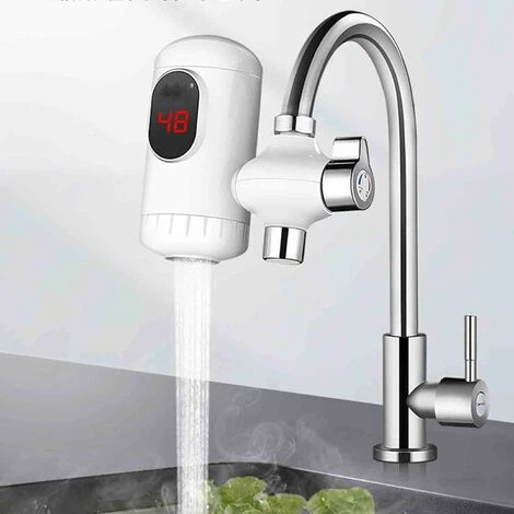 Robinet Chauffe Eau Instantané Electrique Chauffe Eau Instantané Electrique Salle De Bain Avec Affichage De La Température Robinet Électrique Corps De Chauffe En Acier Inoxydable Sécurité Multi-protec 3 Robinet Chauffe Eau Instantané Electrique Chauffe Eau Instantané Electrique Salle De Bain Avec Affichage De La Température Robinet Électrique Corps De Chauffe En Acier Inoxydable Sécurité Multi-protec