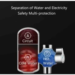 Robinet Chauffe Eau Instantané Electrique Chauffe Eau Instantané Electrique Salle De Bain Avec Affichage De La Température Robinet Électrique Corps De Chauffe En Acier Inoxydable Sécurité Multi-protec 9 Robinet Chauffe Eau Instantané Electrique Chauffe Eau Instantané Electrique Salle De Bain Avec Affichage De La Température Robinet Électrique Corps De Chauffe En Acier Inoxydable Sécurité Multi-protec -Ubbink Magasin 92598486 3