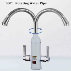 Robinet Chauffant Instantané 220V Conception À Double Poignée Robinet Électrique 360° Avec Affichage De La Température Robinet D'eau Chaude Électrique Instantané 3000W Protection Multi-sécurité 11 Robinet Chauffant Instantané 220V Conception À Double Poignée Robinet Électrique 360° Avec Affichage De La Température Robinet D'eau Chaude Électrique Instantané 3000W Protection Multi-sécurité -Ubbink Magasin 92598487 5