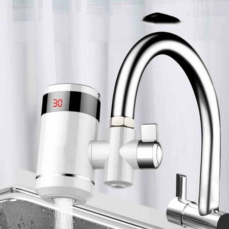 3000W Robinet Robinet Électrique Instantané Cuisine Chauffage Instantané Robinet D'eau Avec Affichage Numérique Une LED Économie D'espace Chauffe Eau Instantané Electrique Robinet IPX4 3 3000W Robinet Robinet Électrique Instantané Cuisine Chauffage Instantané Robinet D'eau Avec Affichage Numérique Une LED Économie D'espace Chauffe Eau Instantané Electrique Robinet IPX4