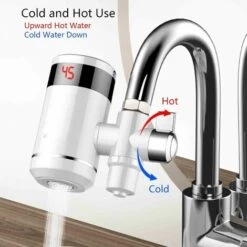 3000W Robinet Robinet Électrique Instantané Cuisine Chauffage Instantané Robinet D'eau Avec Affichage Numérique Une LED Économie D'espace Chauffe Eau Instantané Electrique Robinet IPX4 10 3000W Robinet Robinet Électrique Instantané Cuisine Chauffage Instantané Robinet D'eau Avec Affichage Numérique Une LED Économie D'espace Chauffe Eau Instantané Electrique Robinet IPX4 -Ubbink Magasin 92598492 4