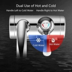 Acier Inoxydable Robinet D'eau Chaude Électrique Instantané Robinet Électrique Avec Affichage De La Température LED Robinet D'eau Chaude Et Froide À Rotation De 360° Pour Les Salles De Bains -Ubbink Magasin 92598584 4