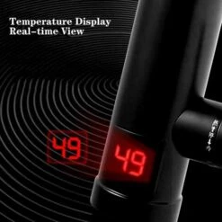 Noir Robinet Chauffe-Eau Électrique Instantané Facile À Installer Réchauffeur De Robinet Tuyau D'eau Tournant À 360° Pour Une Utilisation À La Fois Chauffe Eau Instantané Avec Affichage Numérique -Ubbink Magasin 92599420 3