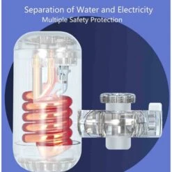 Chauffe Eau Instantané Electrique Cuisine Chauffe Eau Instantané Electrique Avec Affichage De La Température Robinet Électrique Chaud Et Froid Facile À Installer Étanchéité IPX4 Pour Cuisine -Ubbink Magasin 92600040 5