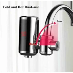 220V Chauffe Eau Instantané Electrique Cuisine 3000W Avec Affichage Numérique Robinet D'eau Chaude Électrique Instantané Réchauffeur De Robinet Électrique Aucune Installation Pour Les Salles De Bains -Ubbink Magasin 92600046 5