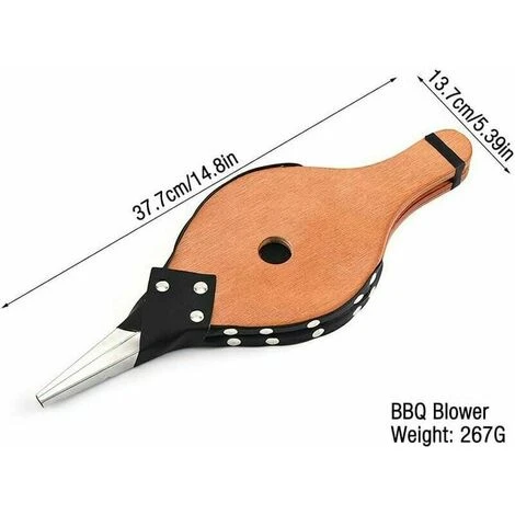 Soufflet,Cheminée à Soufflet,Grille à Soufflet,Petit Souffleur De Gril Soufflet à Main Soufflet à Air En Bois Avec Sangle De Suspension Pour Soufflet De Feu De Gril Pique-nique De Cuisine En Plein Air 5 Soufflet,Cheminée à Soufflet,Grille à Soufflet,Petit Souffleur De Gril Soufflet à Main Soufflet à Air En Bois Avec Sangle De Suspension Pour Soufflet De Feu De Gril Pique-nique De Cuisine En Plein Air – Image 3