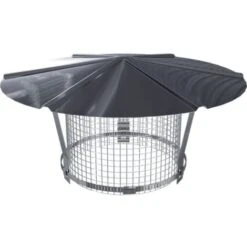 Chapeau Chinois Inox Réglable De 140 à 200 Mm Anti-oiseau Poujoulat