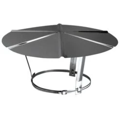 Chapeau Chinois Inox Réglable De 80 à 130 Mm Poujoulat