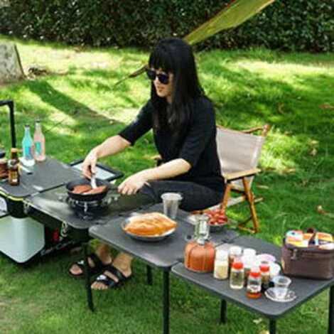 Poêle à Bois Portable En Acier Inoxydable Poêle à Bois Pliable Avec Sac De Rangement Pour Le Camping En Plein Air 4 Poêle à Bois Portable En Acier Inoxydable Poêle à Bois Pliable Avec Sac De Rangement Pour Le Camping En Plein Air – Image 2