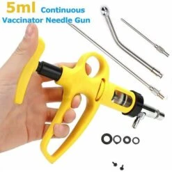 Injecteur D'animaux En Acier Inoxydable Semi-automatique Seringue Animale Continue Injecteur D'outils Vétérinaires Pour Chevaux, Moutons, Bovins, Porcs, Machines Agricoles 9 Injecteur D'animaux En Acier Inoxydable Semi-automatique Seringue Animale Continue Injecteur D'outils Vétérinaires Pour Chevaux, Moutons, Bovins, Porcs, Machines Agricoles -Ubbink Magasin 94716907 3