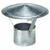 Wolfpack Chapeau Galvanisé Pour Poêle De 110 Mm. -Ubbink Magasin 94862579 1