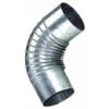Wolfpack Coude De Poêle Galvanisé De 100 Mm. 90°. 2 Wolfpack Coude De Poêle Galvanisé De 100 Mm. 90°. -Ubbink Magasin 94865850 1