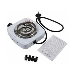 220V 500W Brûleur Cuisinière électrique Plaque Chauffante Maison Cuisine Cuisinière Chauffe-café Plaque Chauffante Ue Conception Portable