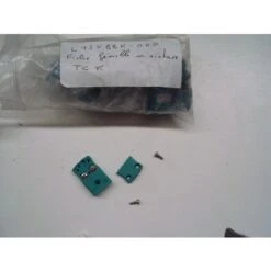 Connecteur Thermocouple Mini Femelle Type K Serrage Vis Vert PYRO CONTROL L12588K-000