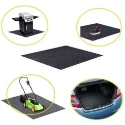 Tapis De Barbecue 50''36'' - Résistant Au Feu - Tapis De Protection De Sol - Tapis De Protection De Sol - Tapis De Protection D'extérieur Pour Barbecue à Gaz Au Charbon De Bois -Ubbink Magasin 95790973 3
