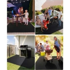 Tapis De Barbecue 50''36'' - Résistant Au Feu - Tapis De Protection De Sol - Tapis De Protection De Sol - Tapis De Protection D'extérieur Pour Barbecue à Gaz Au Charbon De Bois -Ubbink Magasin 95790973 5