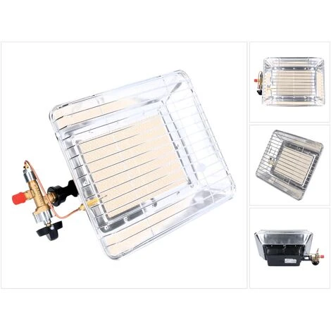 Rothenberger Chauffage Radiant Au Gaz Eco Sans Allumage Pour Les Bouteilles De Propanes 5/11kg (35984) 3 Rothenberger Chauffage Radiant Au Gaz Eco Sans Allumage Pour Les Bouteilles De Propanes 5/11kg (35984)